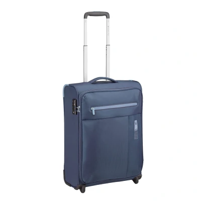 Afbeelding van Roncato Lite Soft 2 Wheel Cabin Trolley blu navy Zachte koffer