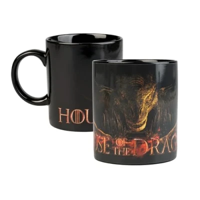 Afbeelding van Grupo Erik Mok Game Of Thrones, The House Dragon Koffiemok Thermokop kleurwisseling 350 ml