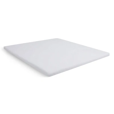 Afbeelding van Beter Bed Select Hoeslaken Perkal topper 140 x 200 cm wit