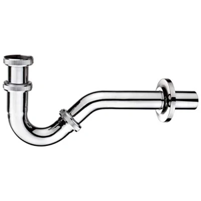 Afbeelding van Cornat Buizen geurafsluiter voor bidets 1 1/4 inch x 32 mm verchroomd metaal onderhoudsvriendelijk en corrosiebestendig/buissifon/afvoerverbinding / T317503
