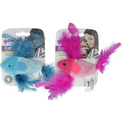 Afbeelding van Pawise Catnip Fish Speelgoed voor katten Kattenspeelgoed Kattenspeeltjes