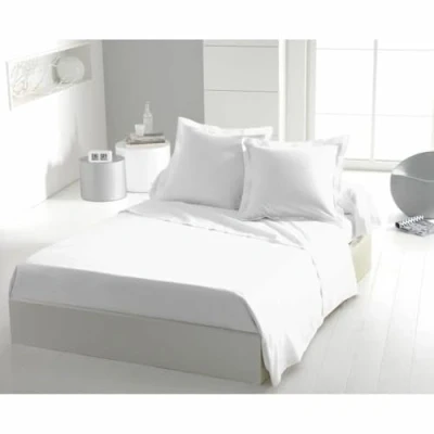 Afbeelding van Set beddengoed HOME LINGE PASSION Flat sheet Wit Eenpersoonsbed 180 x 290 cm