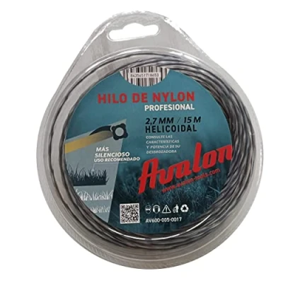 Afbeelding van Avalon Universele nylondraad voor bosmaaier en grasmaaiers (2,7 mm x 15 m)