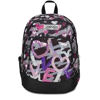 Afbeelding van Seven 200102434 899 rugzak School Meerkleurig Polyester