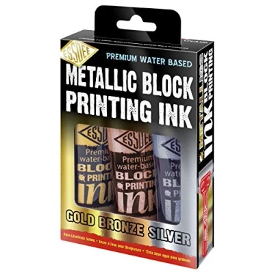 Afbeelding van Essdee Printing ink 3 pack Metallic x 100ml (01 23)