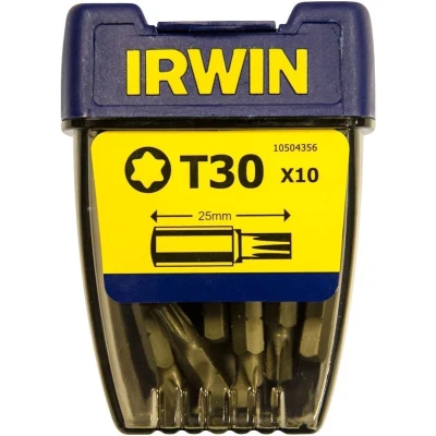 Afbeelding van Irwin Torx T30 1/4/25 mm 10 stuks 10504356
