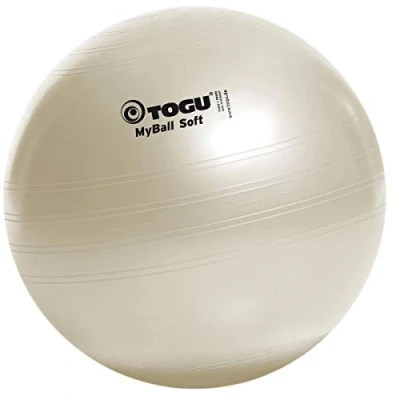 Afbeelding van TOGU Bodybal Soft 65 cm wit