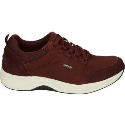 Afbeelding van Josef Seibel ELLI Sneakers laag, Dames, Maat: 41, Bordeaux Leer en textiel
