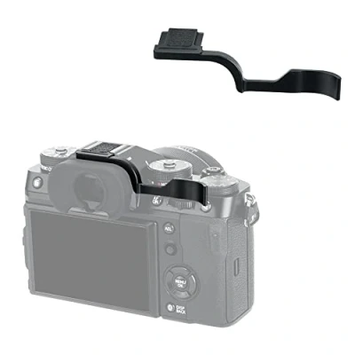 Afbeelding van JJC Metalen Duimen Up Grip voor FUJIFILM X T5 T4 T3 Camera, Fuji XT5 XT4 XT3 Hot Shoe Mount Duim Ondersteuning Verbeterde