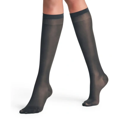 Afbeelding van FALKE Dames Kniekousen Vitalize 20 DEN W KH Sheer Met compressie 1 Paar, Grijs (Graphite 3146), 39 42