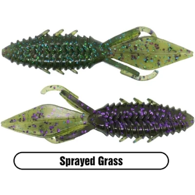 Afbeelding van X Zone Adrenaline Bug Jr Sprayed Grass (8 stuks) Creature bait
