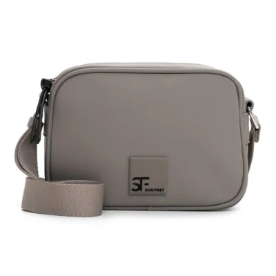 Afbeelding van SURI FREY schoudertas SFY Shiny Crossbody Bag Taupe