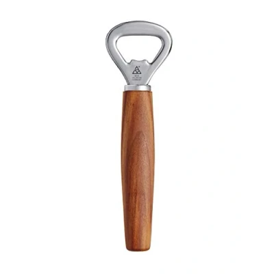 Afbeelding van Triangle Sense Flesopener 15 cm RVS met Pruimenhouten Heft