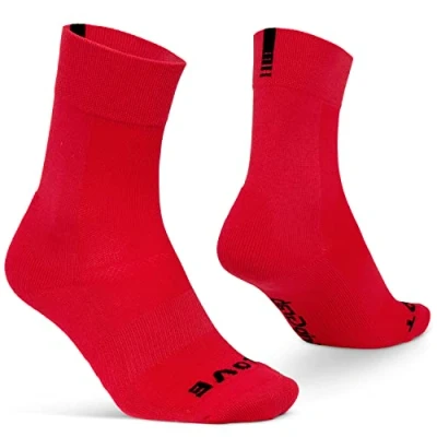 Afbeelding van GripGrab Thermo SL Winter Fietssokken Isolerende Wielersport Sokken Rood Unisex Maat M