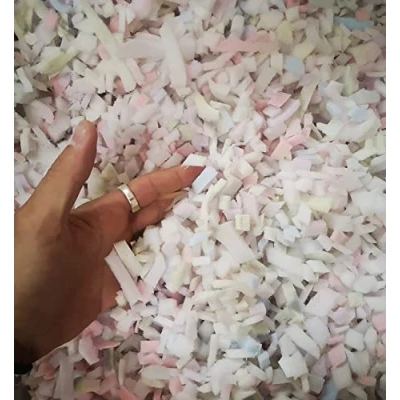 Afbeelding van Mousse Schuimstofvlokken (50 l 1000 l) voor het vullen en van kussens, pluche, zitzakken enz 550 liter)