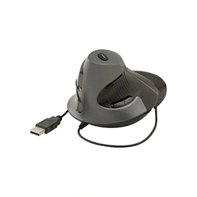 Afbeelding van Dacomex 225121 muis USB optisch 1600 DPI rechts zwart muizen (rechts, optisch, USB, dpi, zwart)