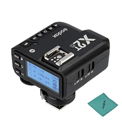 Afbeelding van GODOX X2T C E TTL II draadloze flitsontspanner 1 / 8000s HSS 2.4G ontspanner zender compatibel met Canon DSLR camera&#039;s voor V1 TT685C TT350C V860II TT600 AD200 AD200Pro