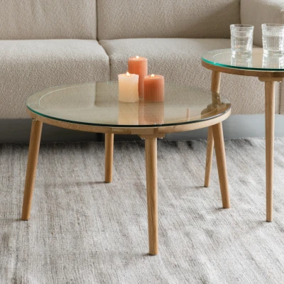 Afbeelding van Maison Bobby Salontafel Haru Rond