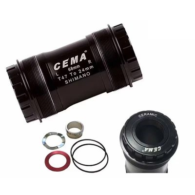 Afbeelding van CEMA Bracketas T47 SRAM GXP Keramisch Zwart
