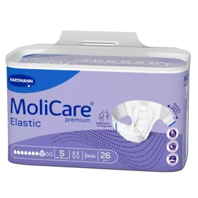 Afbeelding van Molicare Premium Slip Elastic 8 druppels Small 1 pak van 26 stuks