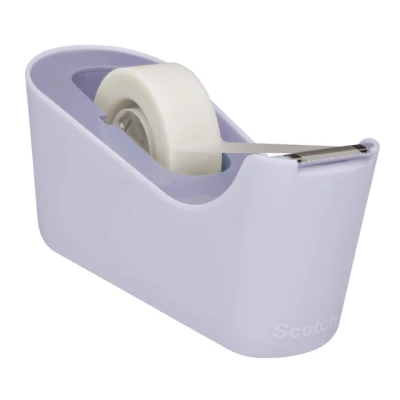 Afbeelding van Plakbandhouder Scotch C18 lavendel + 1rol magic tape 19mmx33m