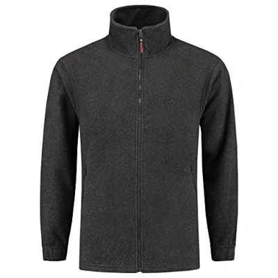 Afbeelding van Tricorp Fleecevest Casual Antraciet Maat M