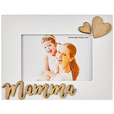 Afbeelding van Zep MM465I Fotolijst Mama I van hout, wit