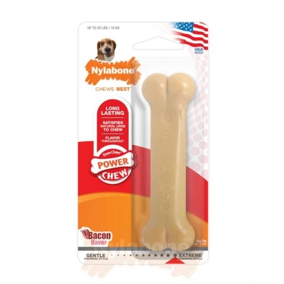Afbeelding van Nylabone Dura Chew Voor Harde Bijters Baconsmaak TOT 16 KG (103024)