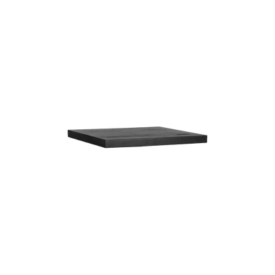 Afbeelding van LABEL51 Restaurant/Bartafel Blad Vierkant Straight Edge 70x70 cm zwart Hout