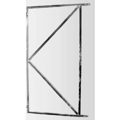 Afbeelding van Intergard Poortframe tuinpoort verstelbaar 110x155cm