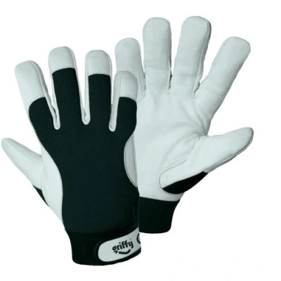 Afbeelding van L+D Griffy 1707 10 Montagehandschoen Nappaleer Maat (handschoen): 10, XL EN 397 Cat II 1 paar