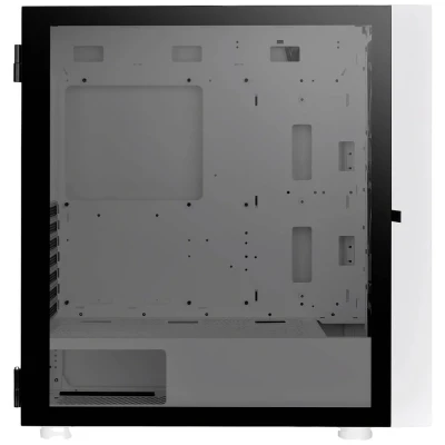 Afbeelding van Thermaltake CA 1T9 00M6WN 01 Midi tower PC behuizing Wit 3 voorgeïnstalleerde LED ventilators, LCS compatibel, Zijvenster, Geschikt voor DIY waterkoeling,