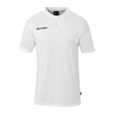 Afbeelding van Kempa POLY Poloshirt, Maat: Small, Weiß