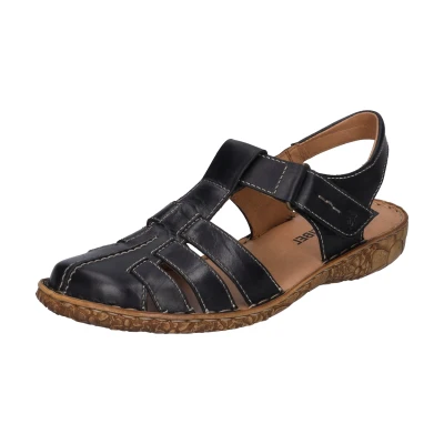 Afbeelding van Josef Seibel Rosalie Sandalen, Dames, Maat: 36, Schwarz Leer