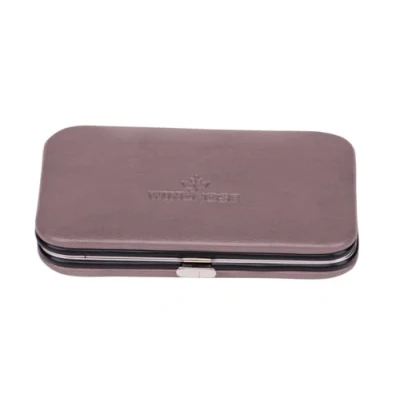 Afbeelding van WINDROSE Manicure Set Merino Moda Grey Grijs