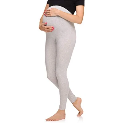 Afbeelding van Merry Style MS MS10 297 LE 2Pack Dames Zwangerschapsleggings Leggings Sport Vrijetijdsbroek Lang Viscose Sporbroek Yogabroek Gemêleerd M
