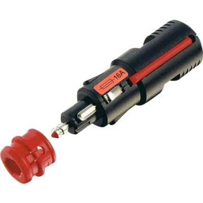 Afbeelding van ProCar 67722202 Universele veiligheidsstekker 6 24 V / 16 A stekker met zekering Stroombelasting (max.): Geschik