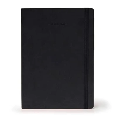 Afbeelding van LEGAMI notitieboek zwart A5+ Blanco