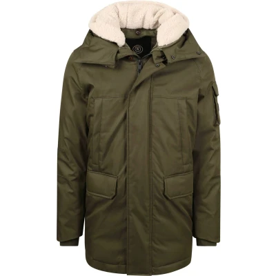 Afbeelding van Reset Arlington Jas Groen maat XXL Heren Winterjas met Regular fit Pasvorm Polyester Suitable Herenkleding