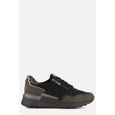 Afbeelding van MARCO TOZZI MT Soft Lining Dames Sneakers BLACK COMB Maat 41
