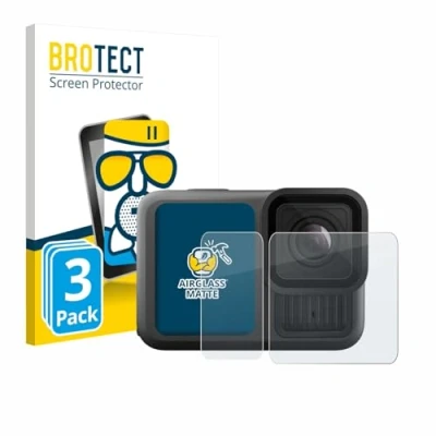 Afbeelding van BROTECT Screenprotector voor GoPro Hero 13 Black Ultra Wide Edition Folie Beschermfolie Beschermglas matte (3 Stuks)