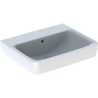 Afbeelding van Geberit Renova Plan meubelwastafel wit (55 x 44 cm) zonder kraangat,
