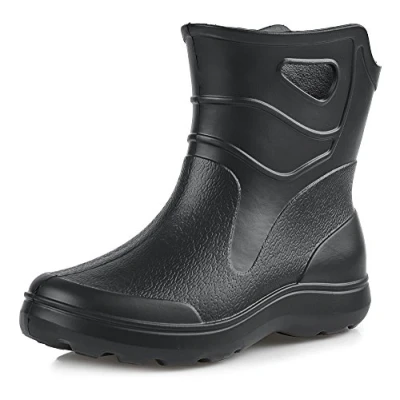 Afbeelding van Ladeheid LA DW Beam Dames Regenlaarzen Rubber Laarzen EVA Zwart 40