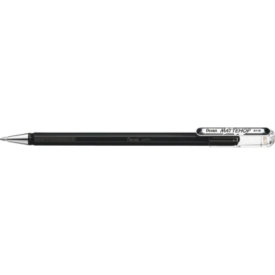 Afbeelding van Gelschrijver Pentel Mattehop K110 zwart 0.5mm