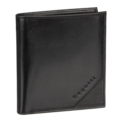 Afbeelding van bugatti MIT Klappe Unisex Portemonnee, Heren, Maat: One Size, Black