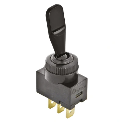 Afbeelding van Carpoint Schakelaar On/Off 12V 20A zwart
