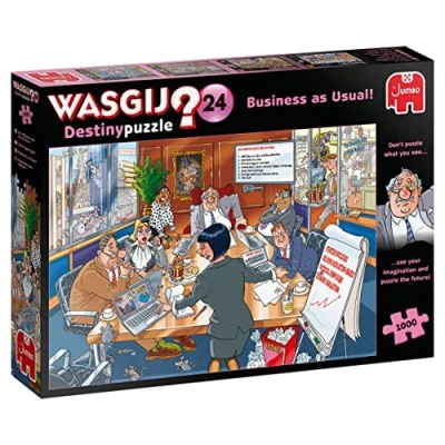 Afbeelding van Wasgij Destiny Puzzel 24 Business As Usual! 1000 Stukjes