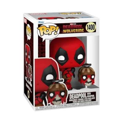 Afbeelding van Funko Deadpool met Headpool Pop! &amp; Wolverine Figuur