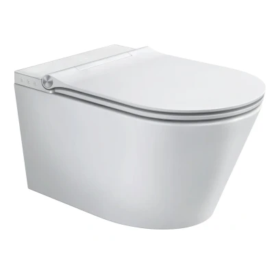 Afbeelding van Schutte Cesari randloze douche wc met slimme zitting