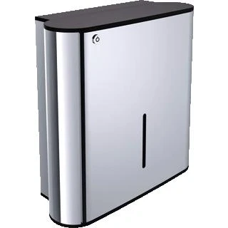 Afbeelding van Emco tissuehouder systeem 2 handdk chroom 354900100
